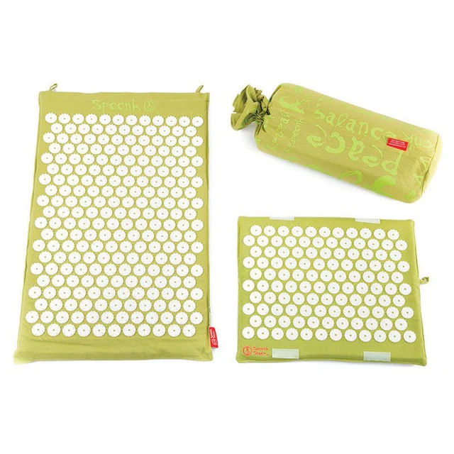 Spoonk Original Acupressure Mat and Pillow Set