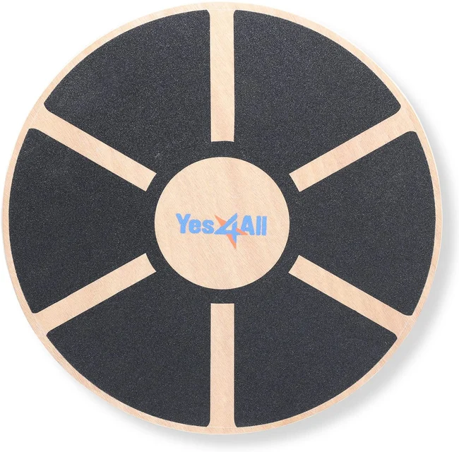 Yes4All Wooden Wobble Balance Board