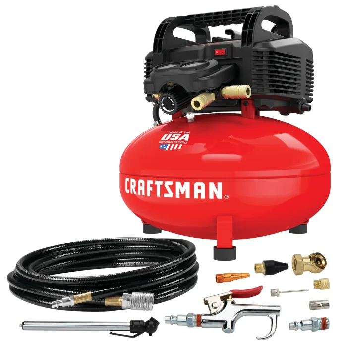 CMEC6150K 6 Gallon 150 PSI Pancake Compressor
