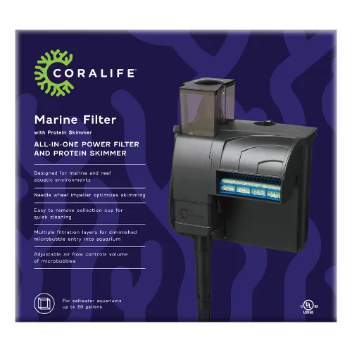 Marine Filter with Protein Skimmer