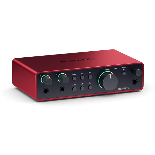 Focusrite Scarlett 2i2 (4th Gen) — our top pick
