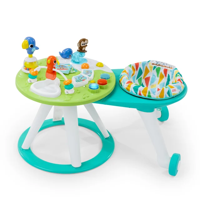 Bright Starts Around We Go 2-in-1 Walk-Around Activity Center & Table