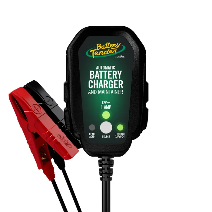 Battery Tender Junior Multi-Chemistry 12V 1 Amp Battery Charger and Maintainer