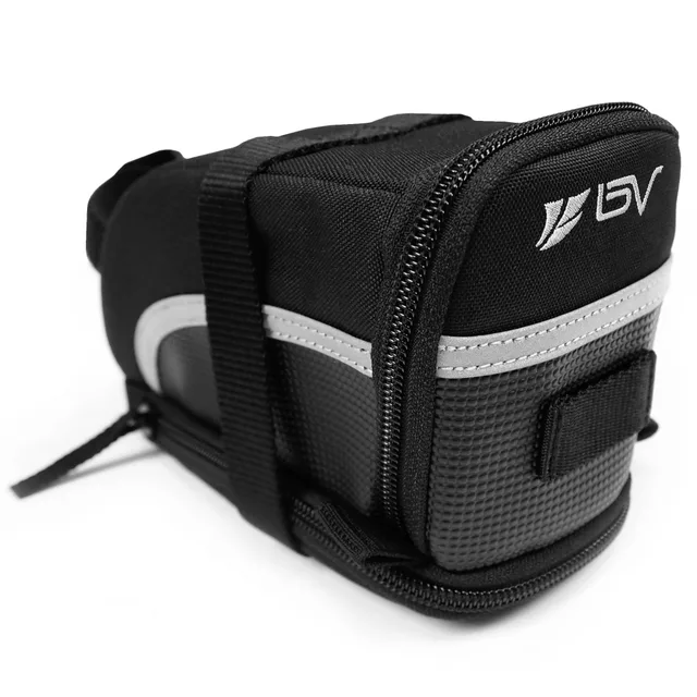 BV Bike Saddle Bag Expandable Strap-On