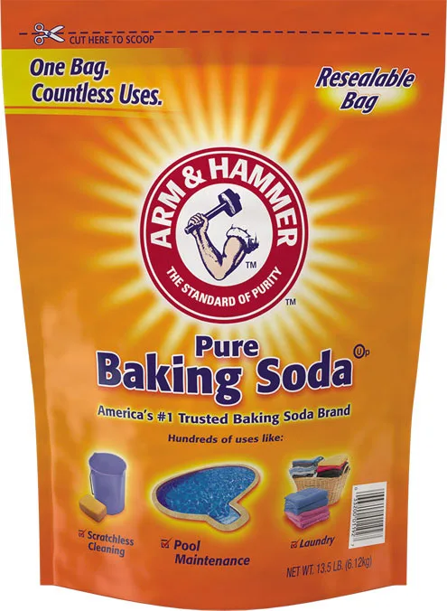 Pure Baking Soda, 13.5 lb Resealable Bag
