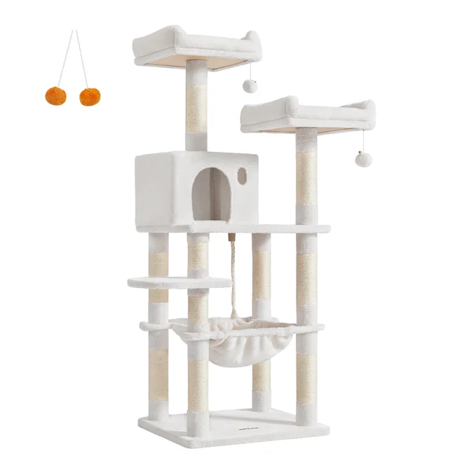 Feandrea 56.3-Inch Multi-Level Cat Tree (UPCT15)