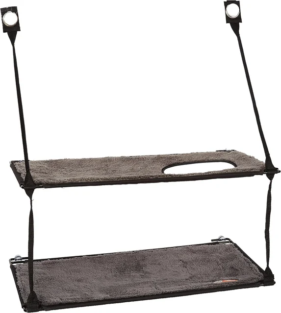 K&H Pet Products EZ Mount Double Stack Kitty Sill Cat Window Perch - our top pick