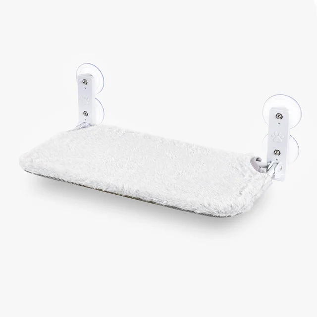 AMOSIJOY Foldable Cat Window Perch with Metal Frame