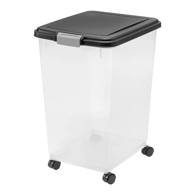 IRIS USA WeatherPro Airtight Pet Food Container with Wheels