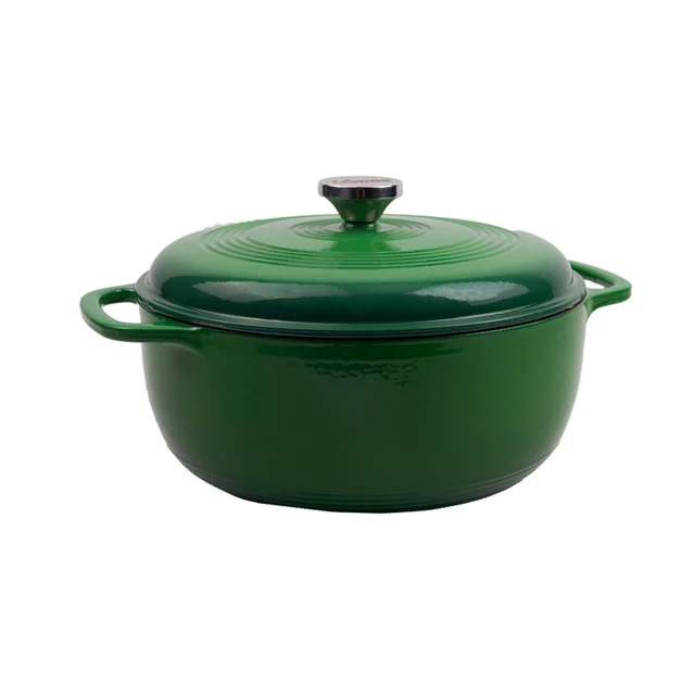 Lodge 6-Quart Enameled Cast Iron Dutch Oven