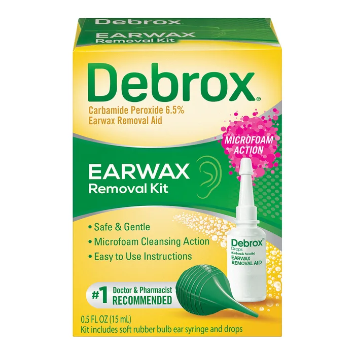 Debrox Earwax Removal Kit - our top pick