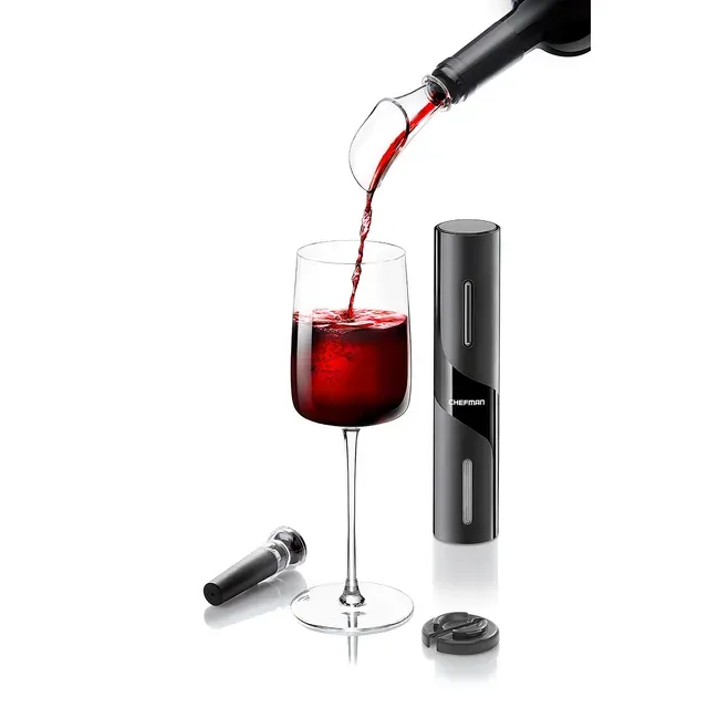Chefman Electric Wine Opener Set