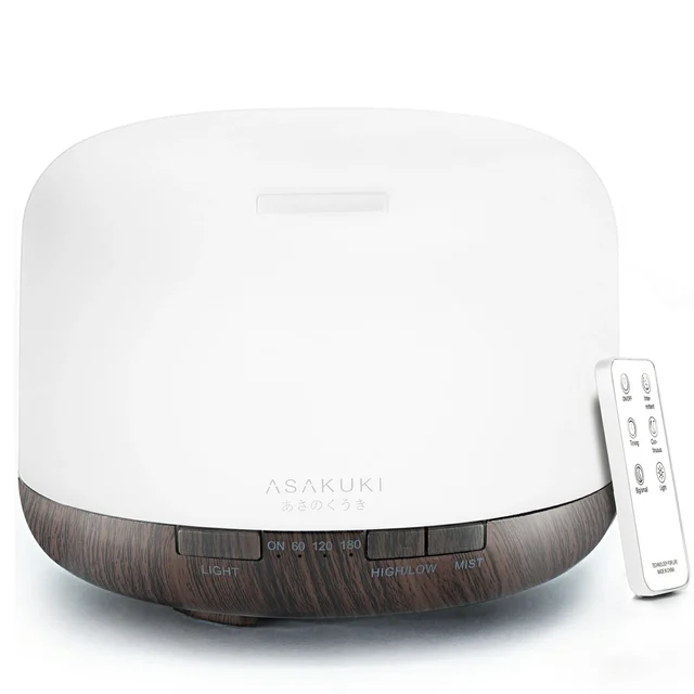 ASAKUKI 500ml Premium Essential Oil Diffuser