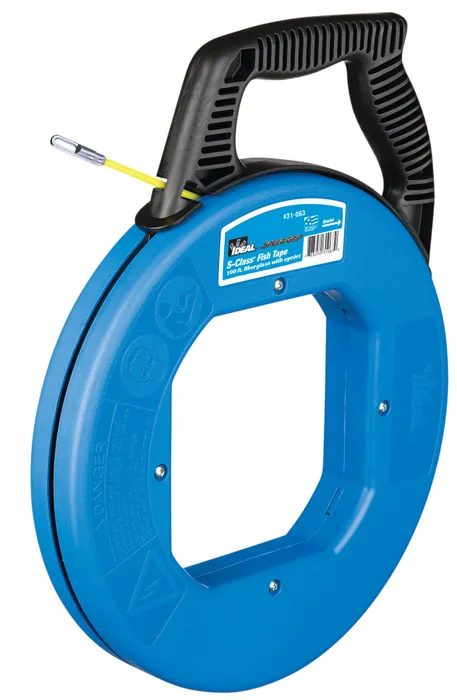 S-Class Fish Tape with Metal Eyelet, 100-Foot (31-063)