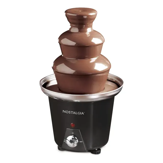 Nostalgia 3-Tier Chocolate Fondue Fountain