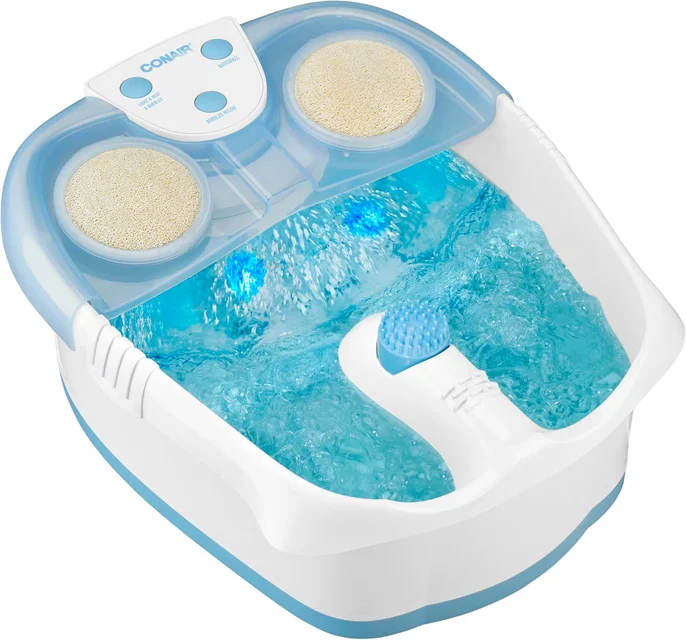 Conair Waterfall Pedicure Foot Spa with LED Lights