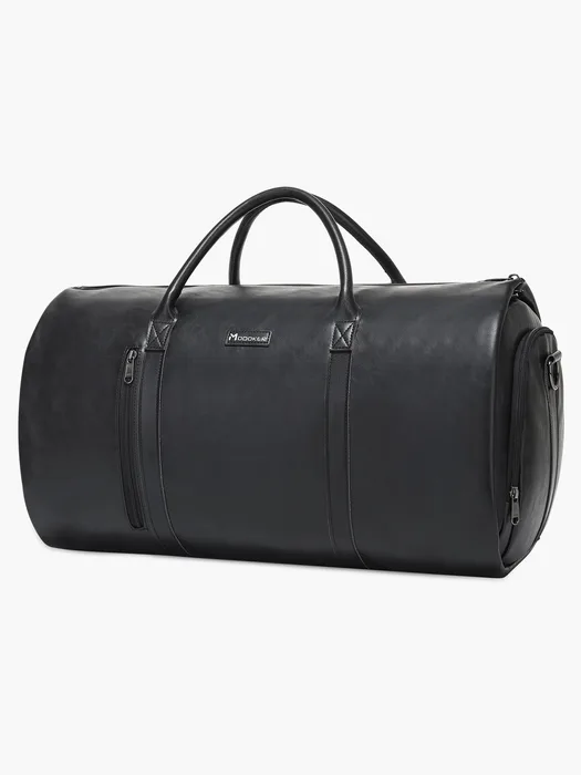 Modoker Convertible Leather Garment Bag