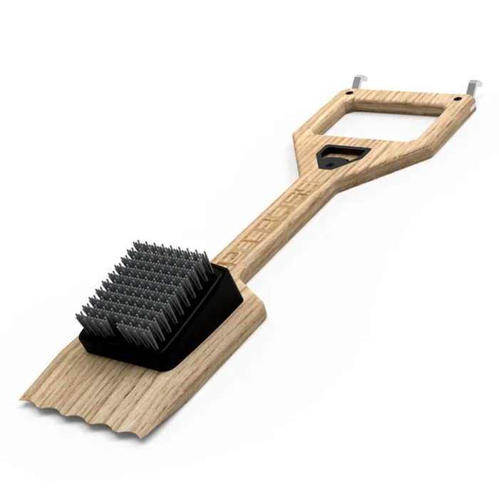 Deluxe Wood Scraper and Brush