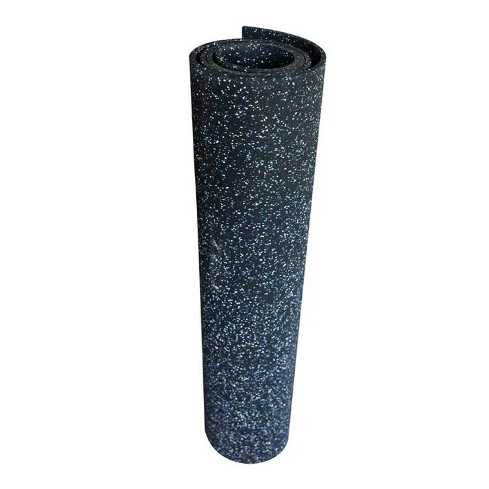 Rubber-Cal Elephant Bark Rubber Flooring Roll (3/8 in)