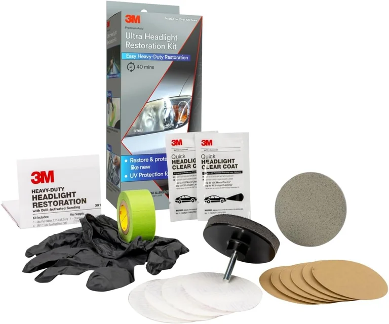3M Ultra Headlight Restoration Kit 39195 - our top pick