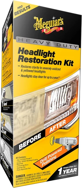 Meguiar's Heavy Duty Headlight Restoration Kit G2980
