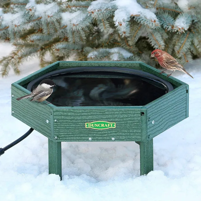 Duncraft Hexagon Heated Ground Bird Bath