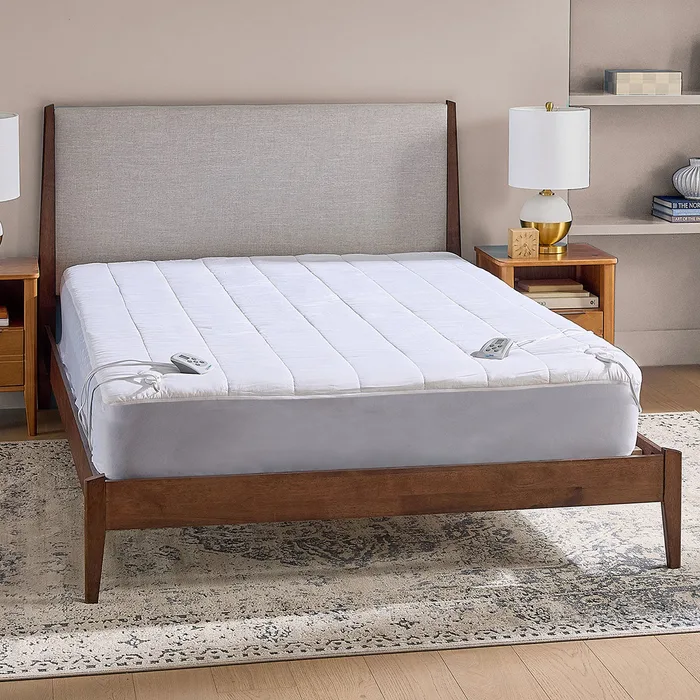 Sharper Image Dual Zone Heated Mattress Pad (Queen)
