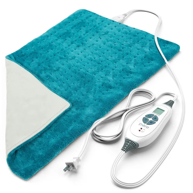Pure Enrichment PureRelief XL King Size Heating Pad — our top pick