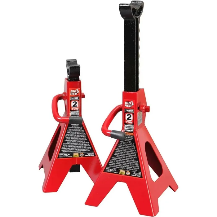 BIG RED Jack Stands, 2 Ton (AT42002R)
