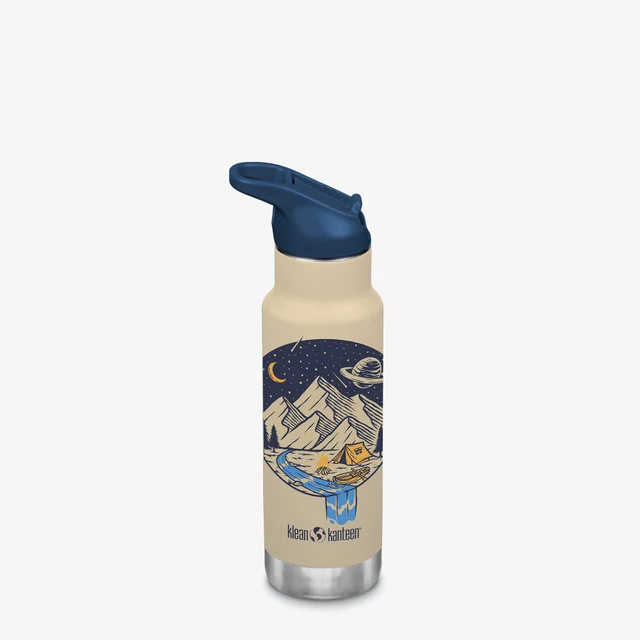 Klean Kanteen 12 oz Kid's Classic Insulated with Flip Seal Sport Cap