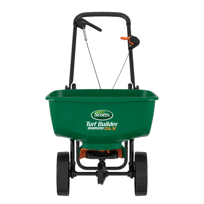 Scotts Turf Builder EdgeGuard DLX Broadcast Spreader (76232B)