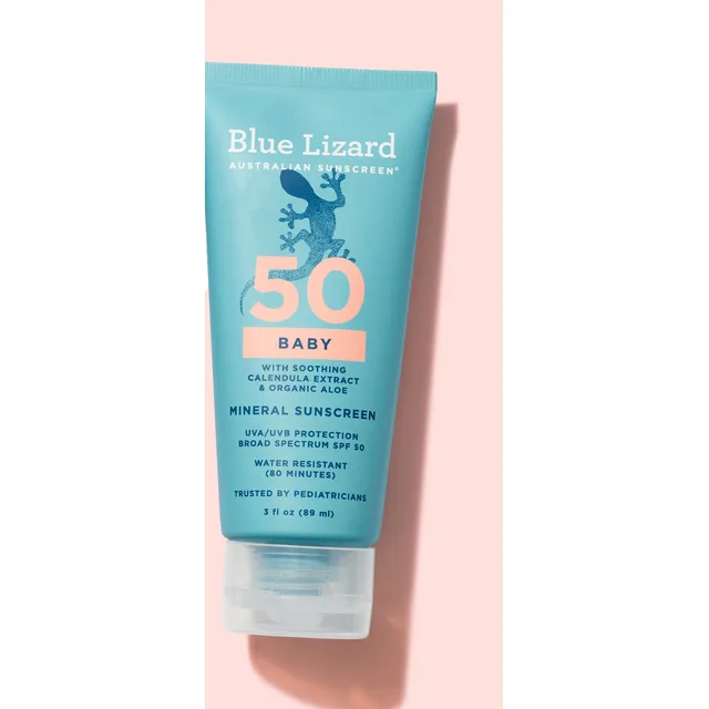 Blue Lizard Baby Mineral SPF 50+ Sunscreen Lotion