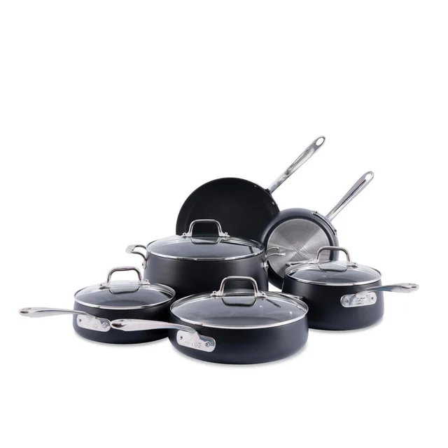 All-Clad HA1 Expert Nonstick Cookware Set — our top pick