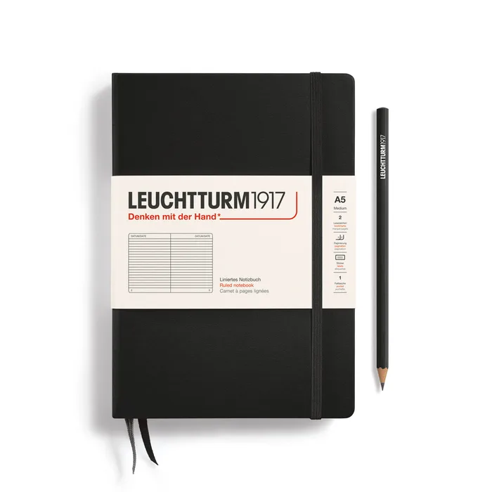 Leuchtturm1917 Hardcover Notebook, Medium (A5) - our top pick