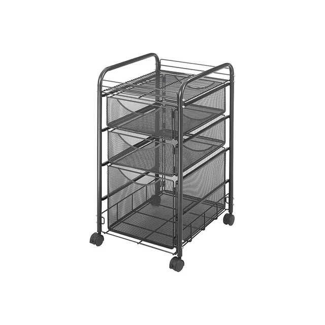 Safco Onyx Mesh Mobile File Cart