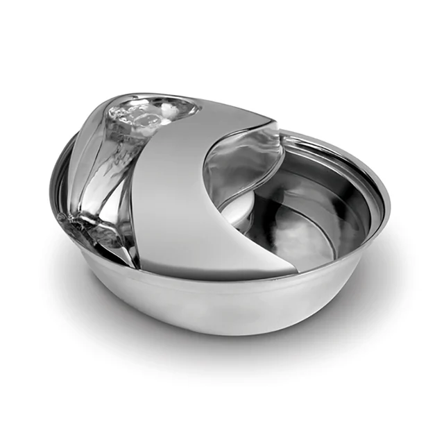Pioneer Pet Raindrop Stainless Steel Fountain — our top pick