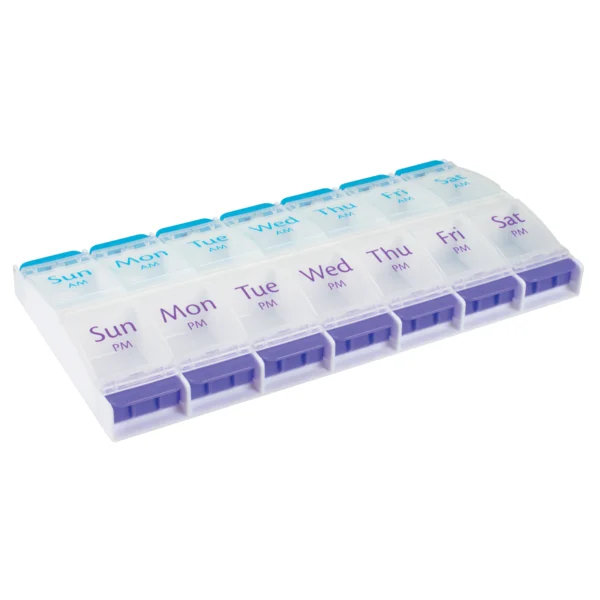 Ezy Dose Push Button Weekly AM/PM Pill Organizer (XL) - our top pick