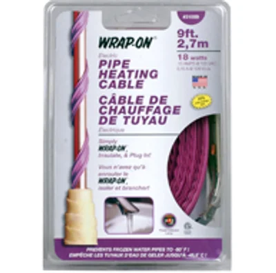 Wrap-On Pipe Heating Cable