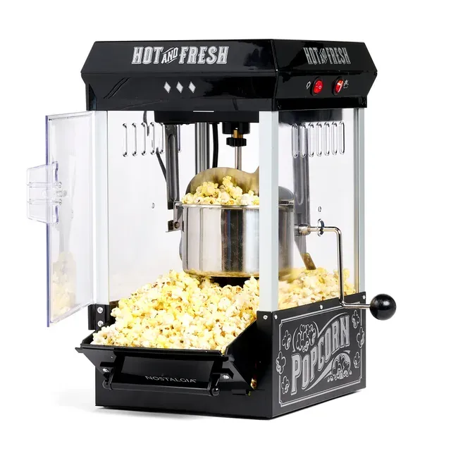 Nostalgia Vintage 2.5-Ounce Tabletop Kettle Popcorn Maker