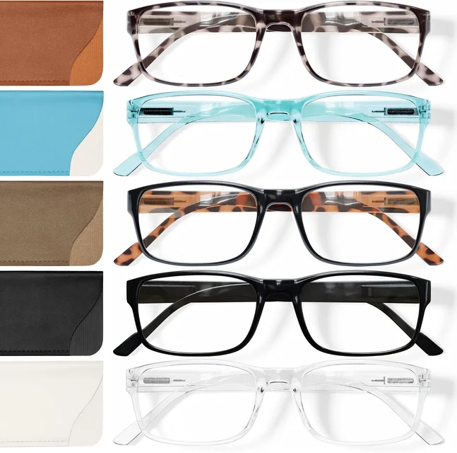 Gaoye 5-Pack Reading Glasses