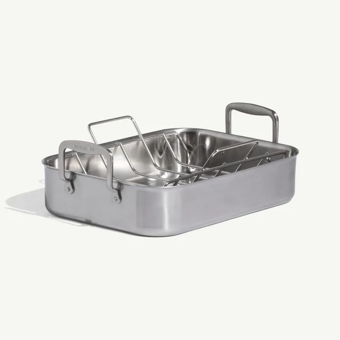Made In Stainless Clad Roasting Pan - our top pick