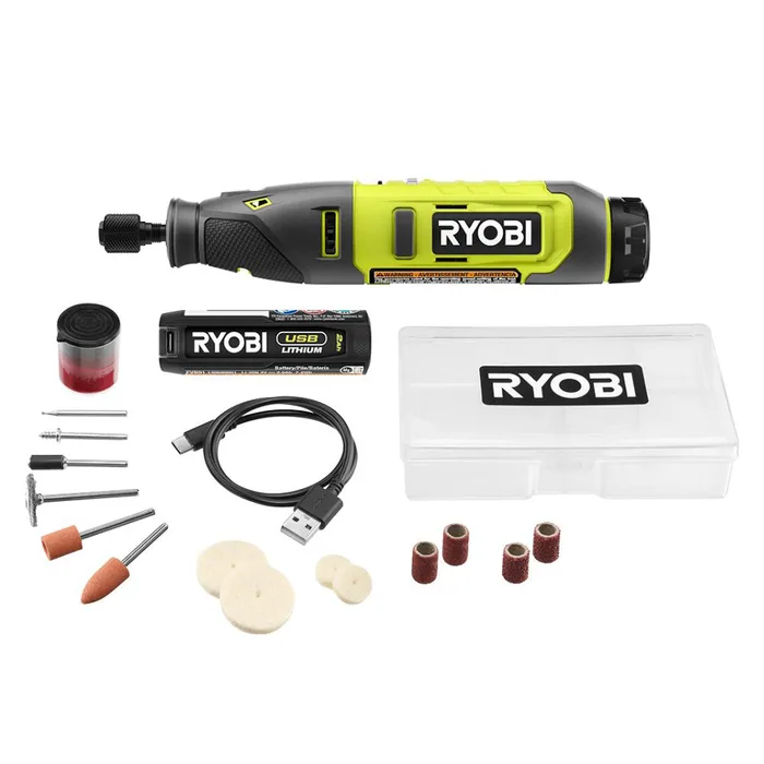 Ryobi USB Lithium Rotary Tool Kit (FVM51K)