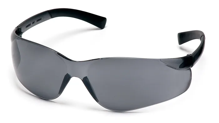 Ztek Safety Glasses, Gray Lens (S2520S)
