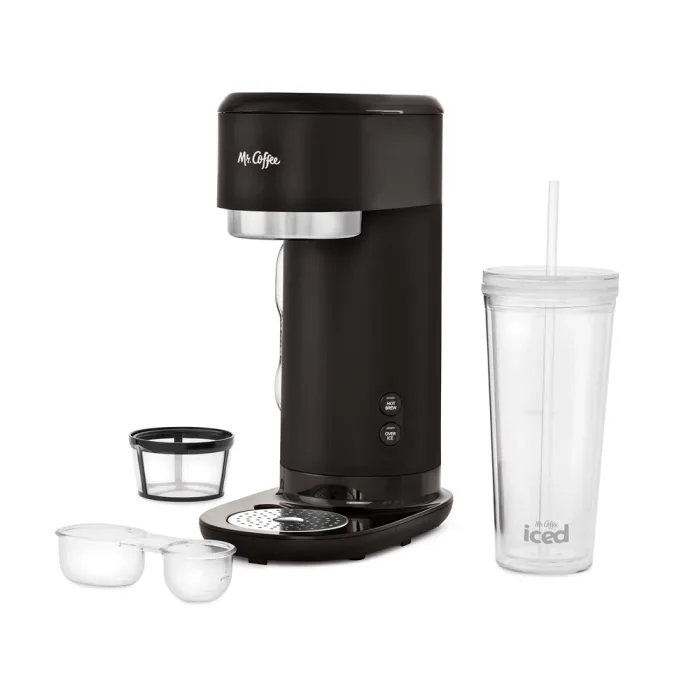 Mr. Coffee Single-Serve Iced and Hot Coffee Maker (BVMC-IHCMBL)