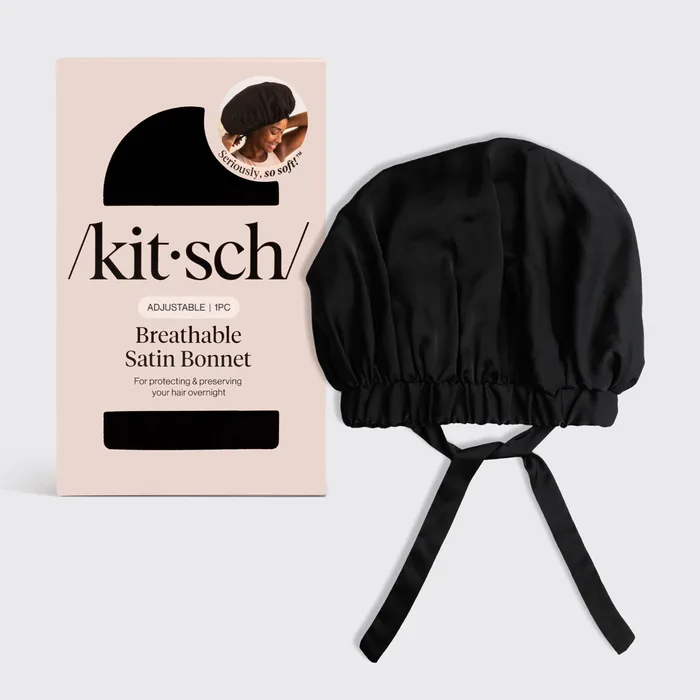 XL Adjustable Satin Bonnet