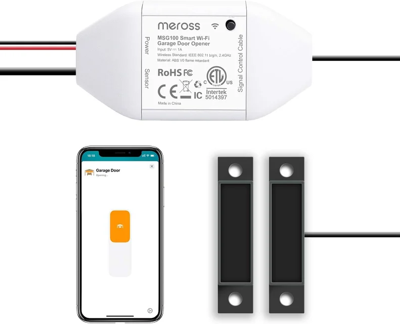 Meross Smart Wi-Fi Garage Door Opener (MSG100) — our top pick