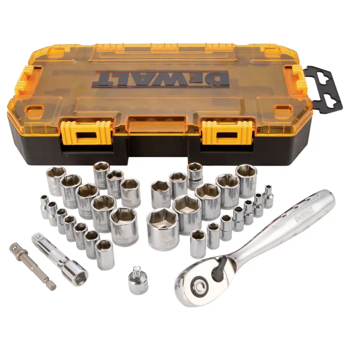 DWMT73804 34-Piece 1/4 in. and 3/8 in. Drive Socket Set
