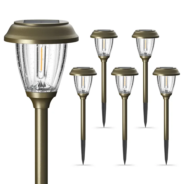 XMCOSY+ High Lumens Solar Pathway Lights