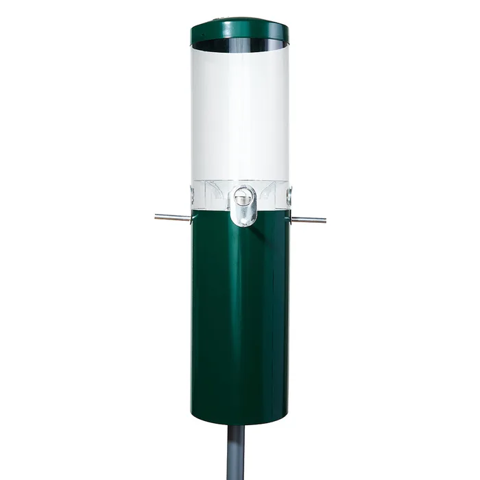 Birds Choice Squirrel Proof Classic Bird Feeder with Pole and Squirrel Baffle