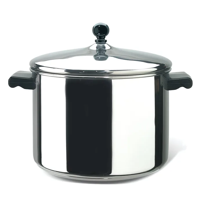 Farberware Classic Series Stainless Steel Stockpot with Lid, 8-Quart